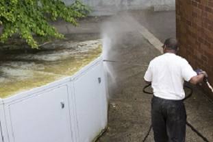 pressure washing  can contribute to water pollution