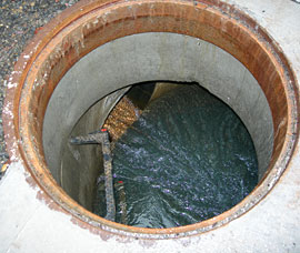Storm drain catch sale basin