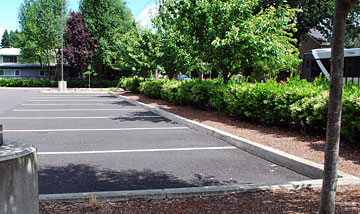 West Precinct porous asphalt