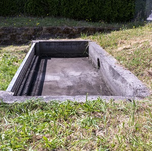sediment trap in stormwater facility