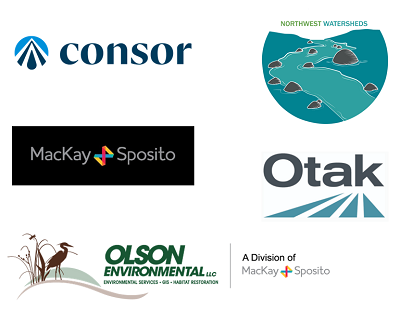 Consor MacKay Sposito Northwest Watersheds LLC Olson Environmental Otak